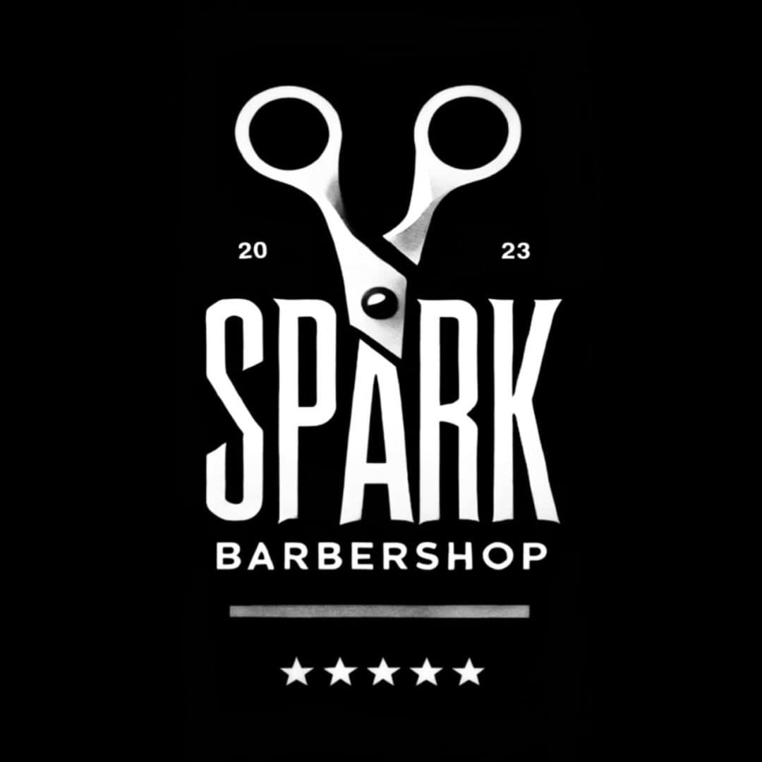 Spark Barbershop logo